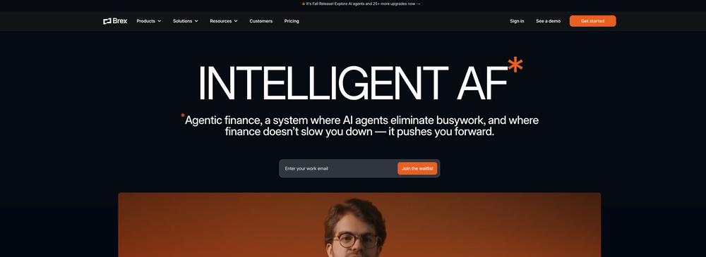 Brex AI website