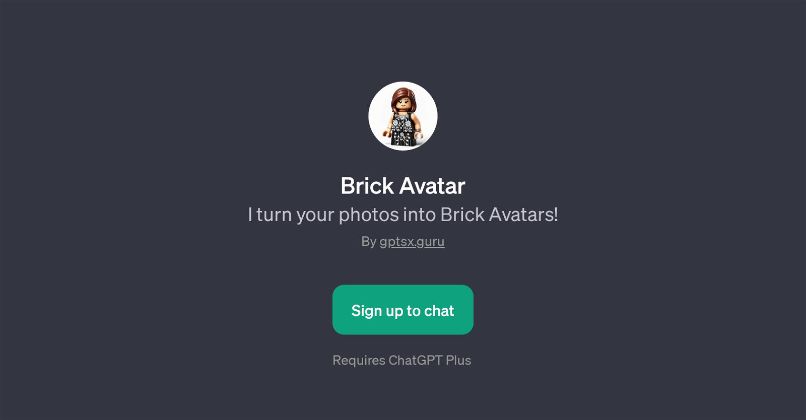 Brick Avatar GPT website