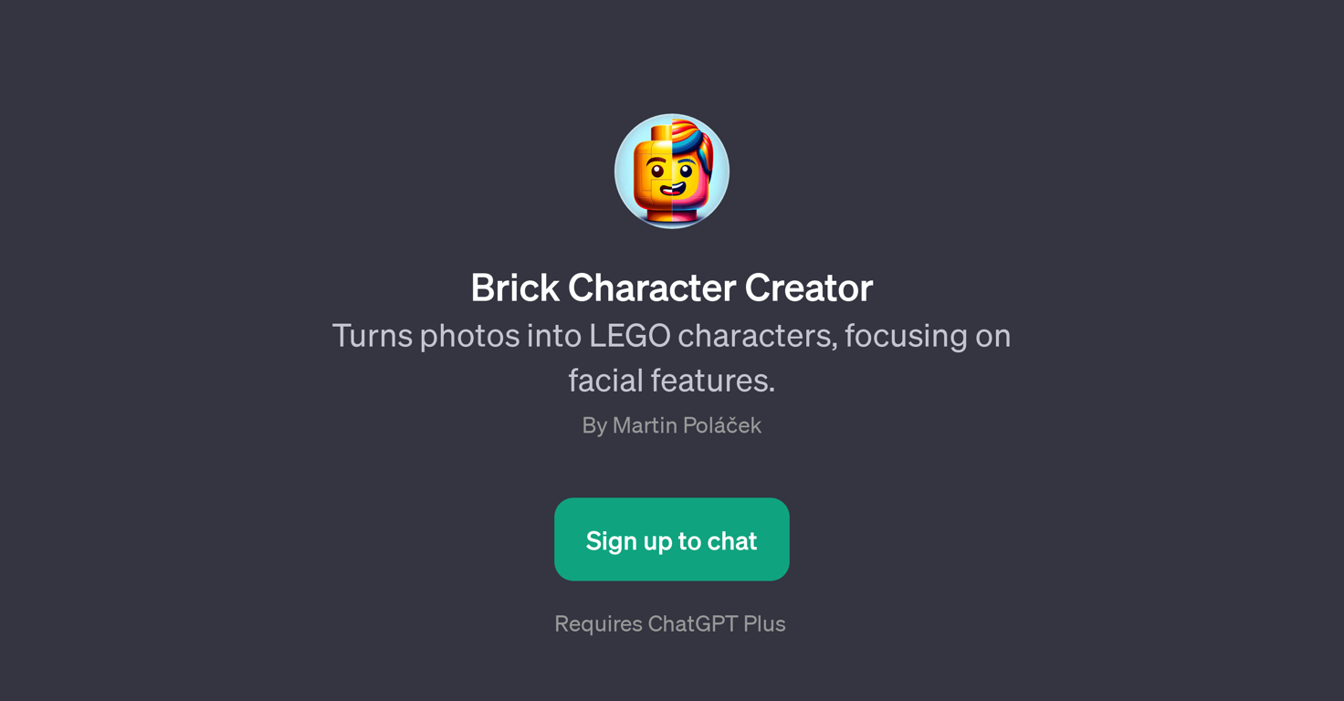 Brick Character Creator website