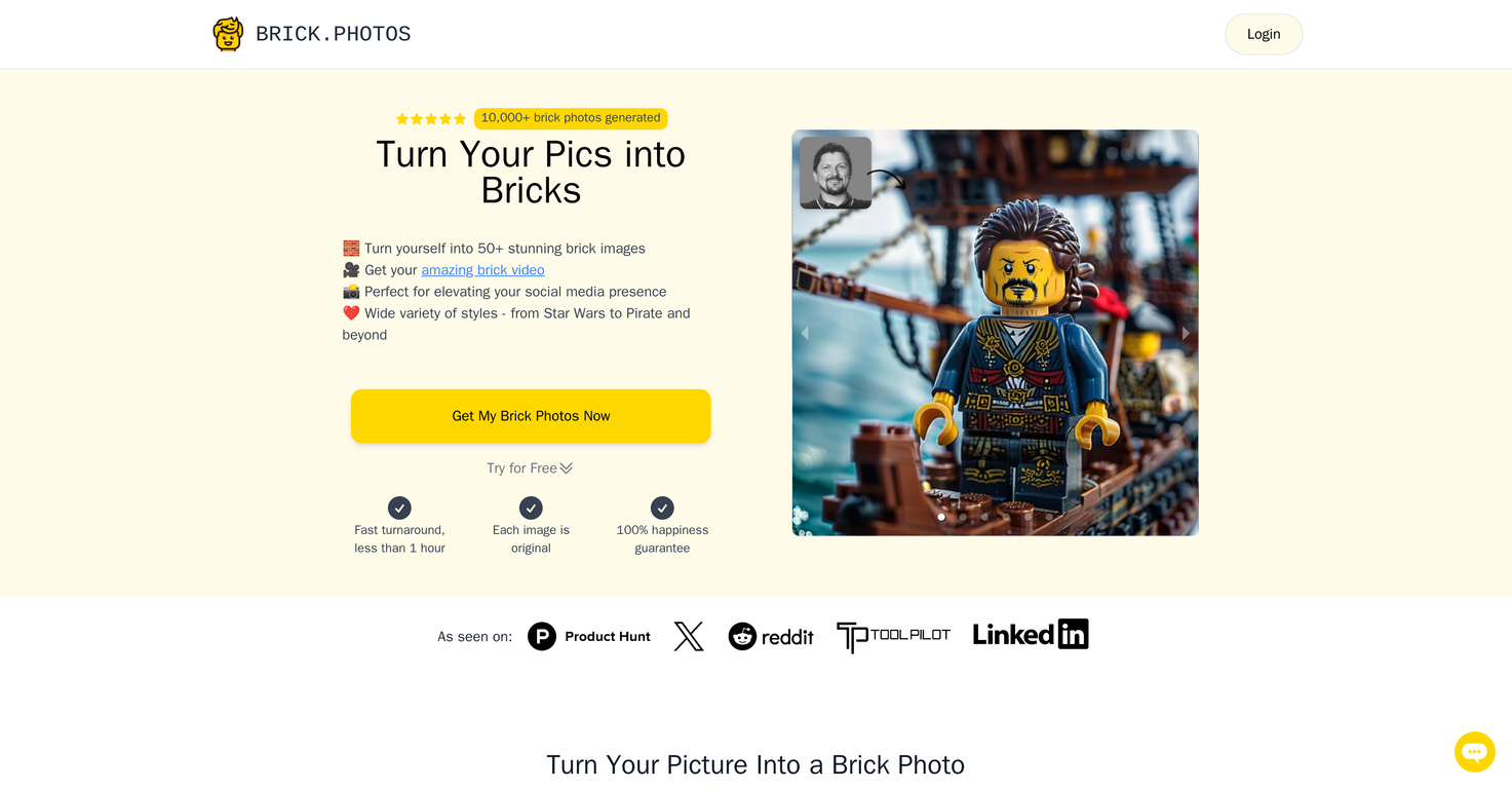 Brick.Photos website