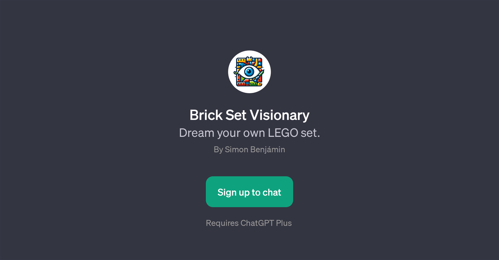 Brick Set Visionary website