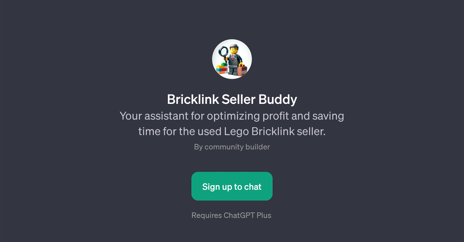 Bricklink Seller Buddy website
