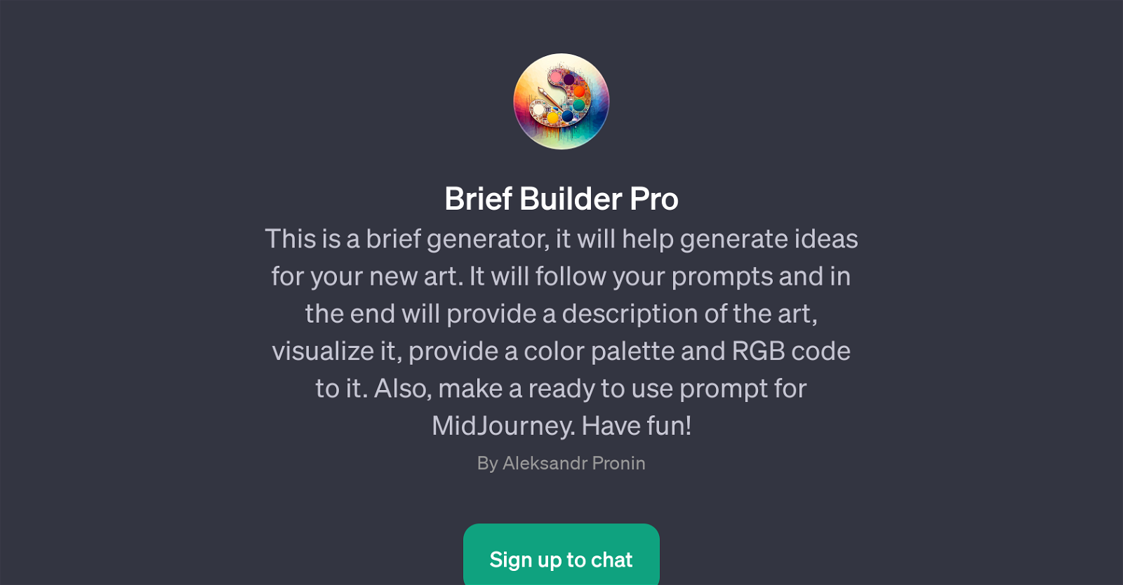 Brief Builder Pro website