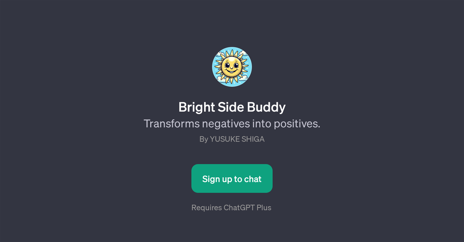 Bright Side Buddy website