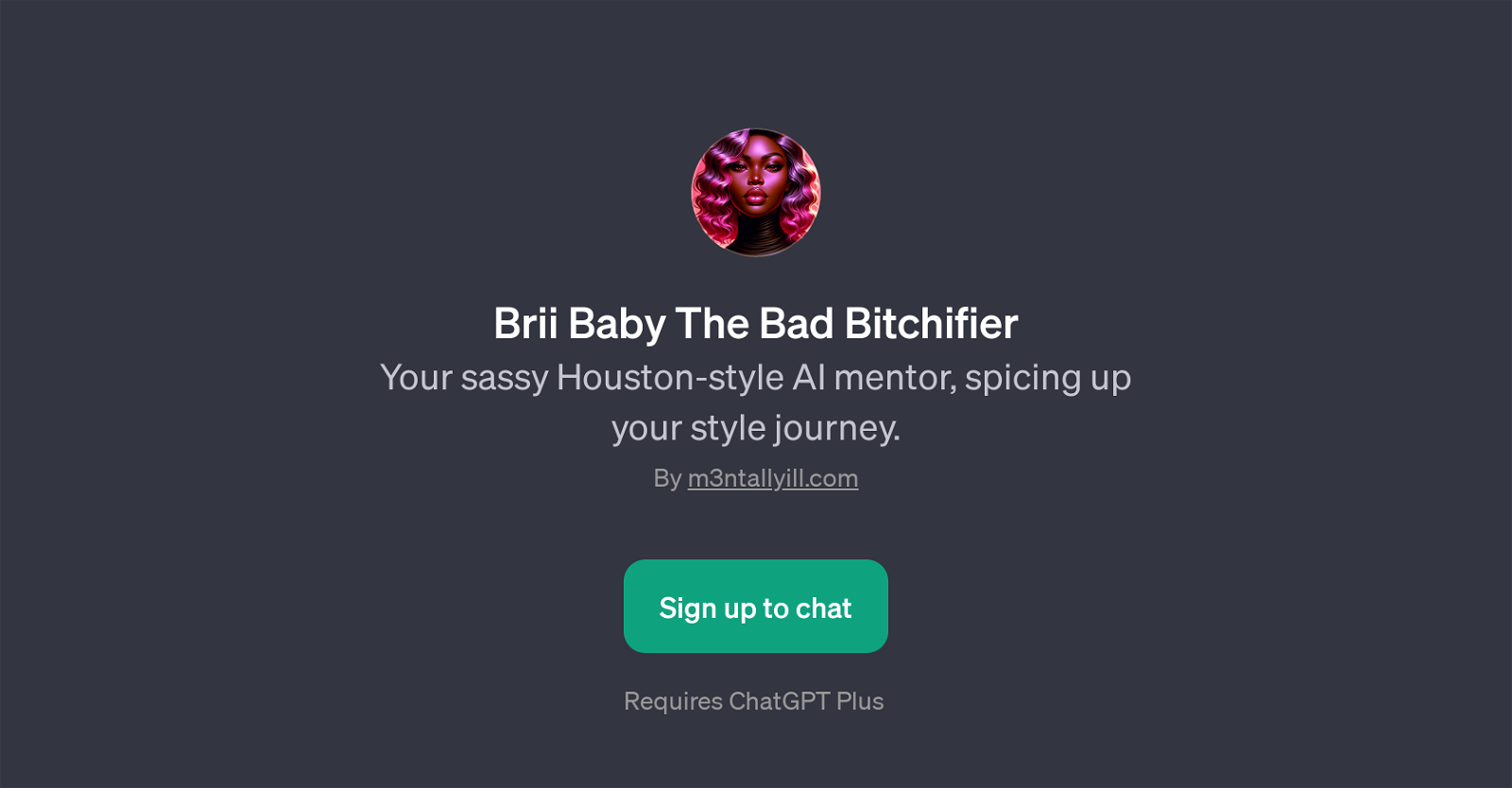 Brii Baby The Bad Bitchifier website