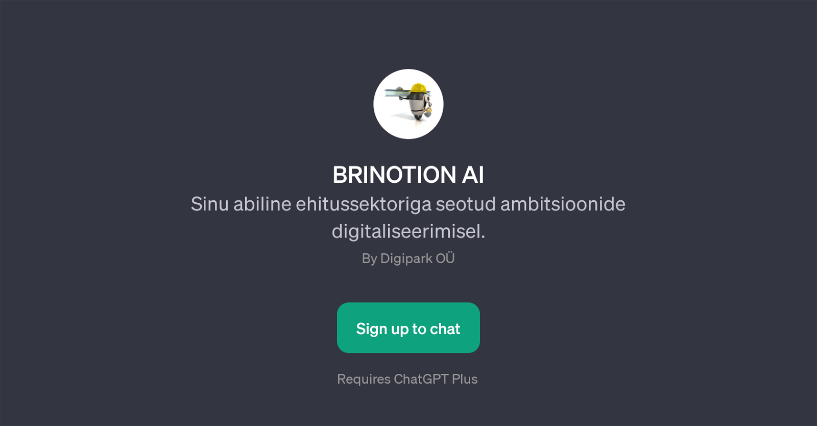 BRINOTION AI website