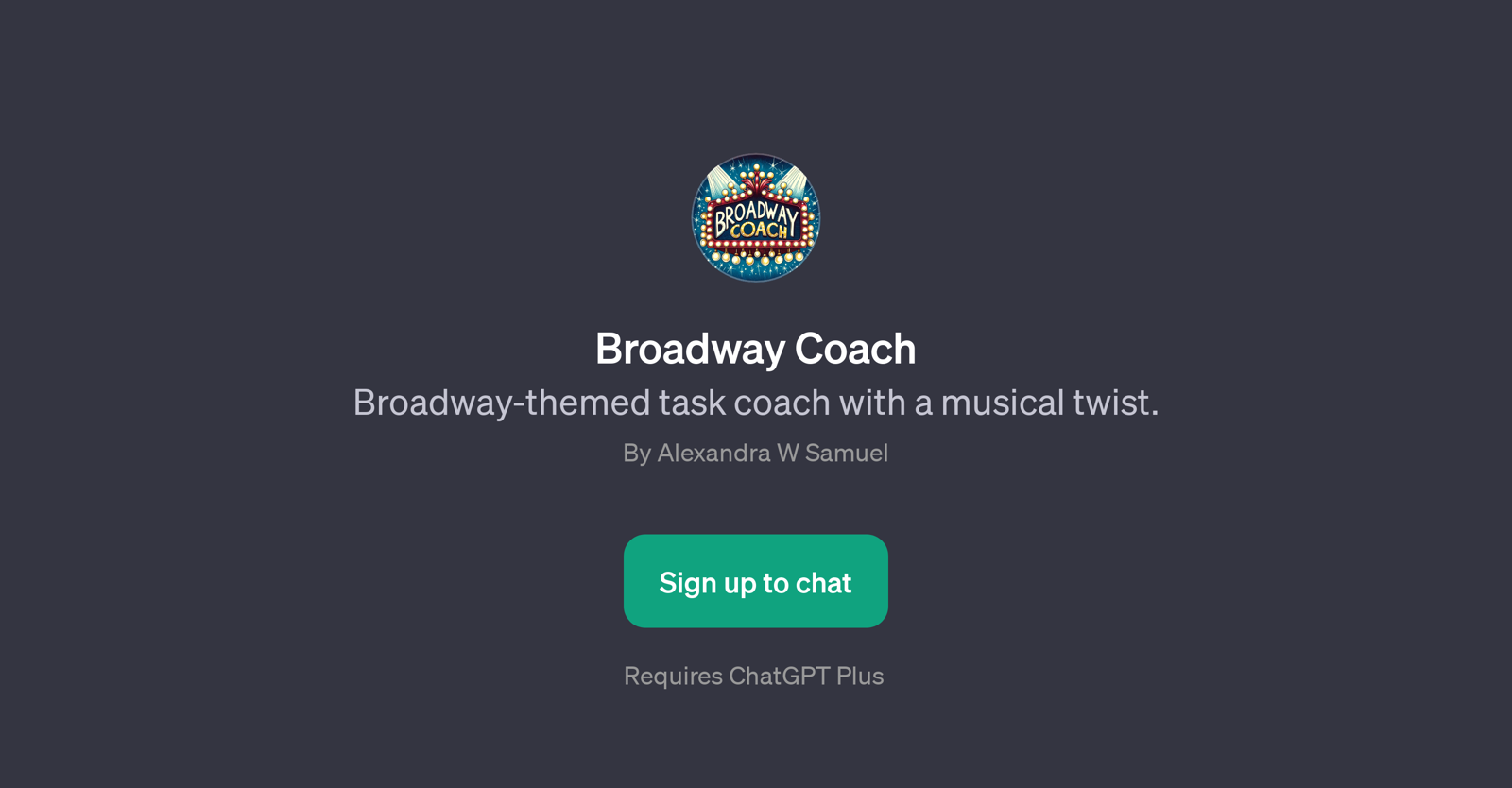 Broadway Coach website