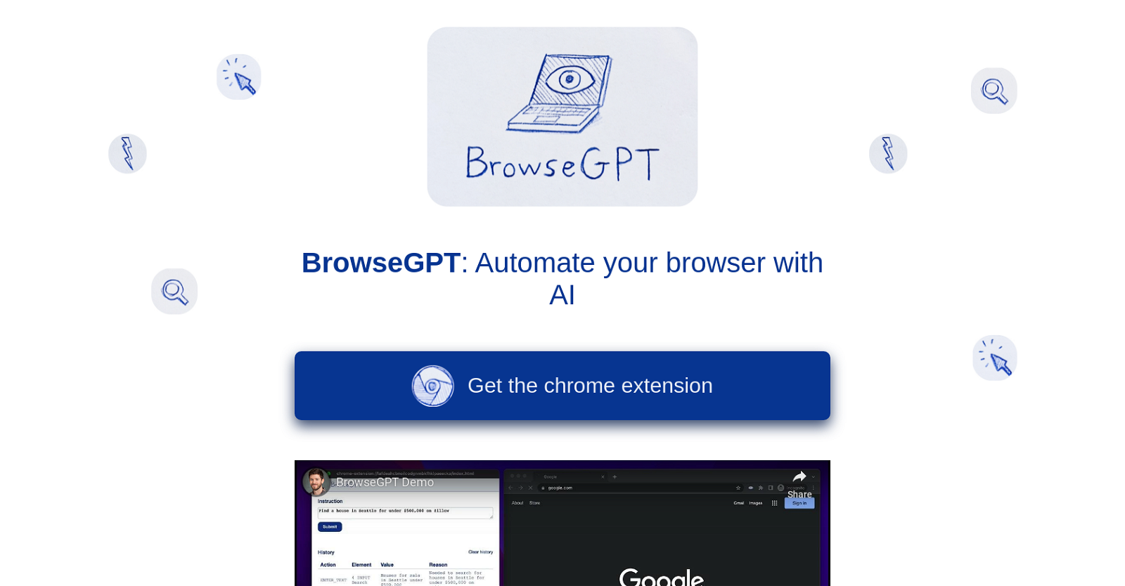 BrowseGPT website