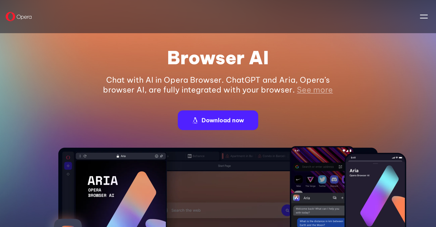 BrowserAI website