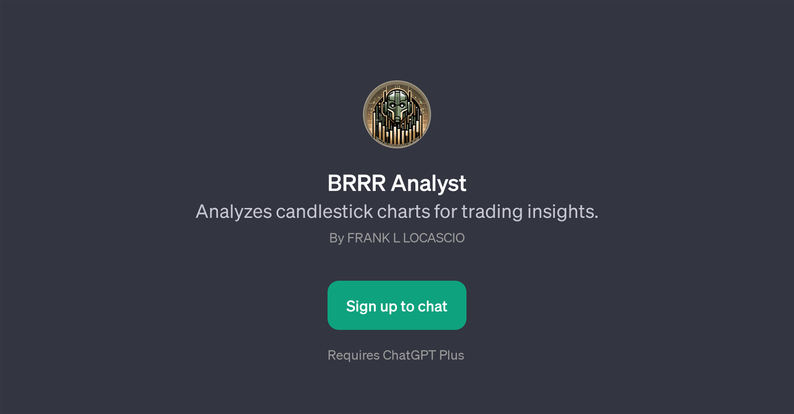 BRRR Analyst website