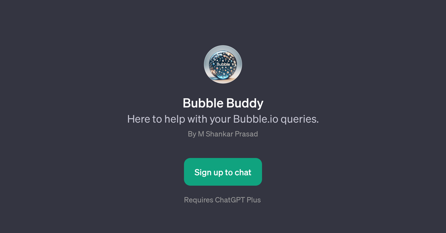 Bubble Buddy website