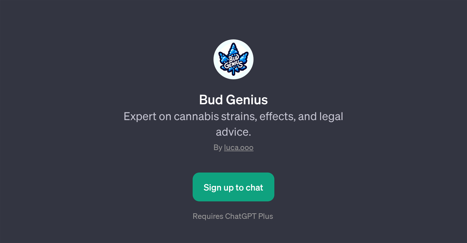 Bud Genius website