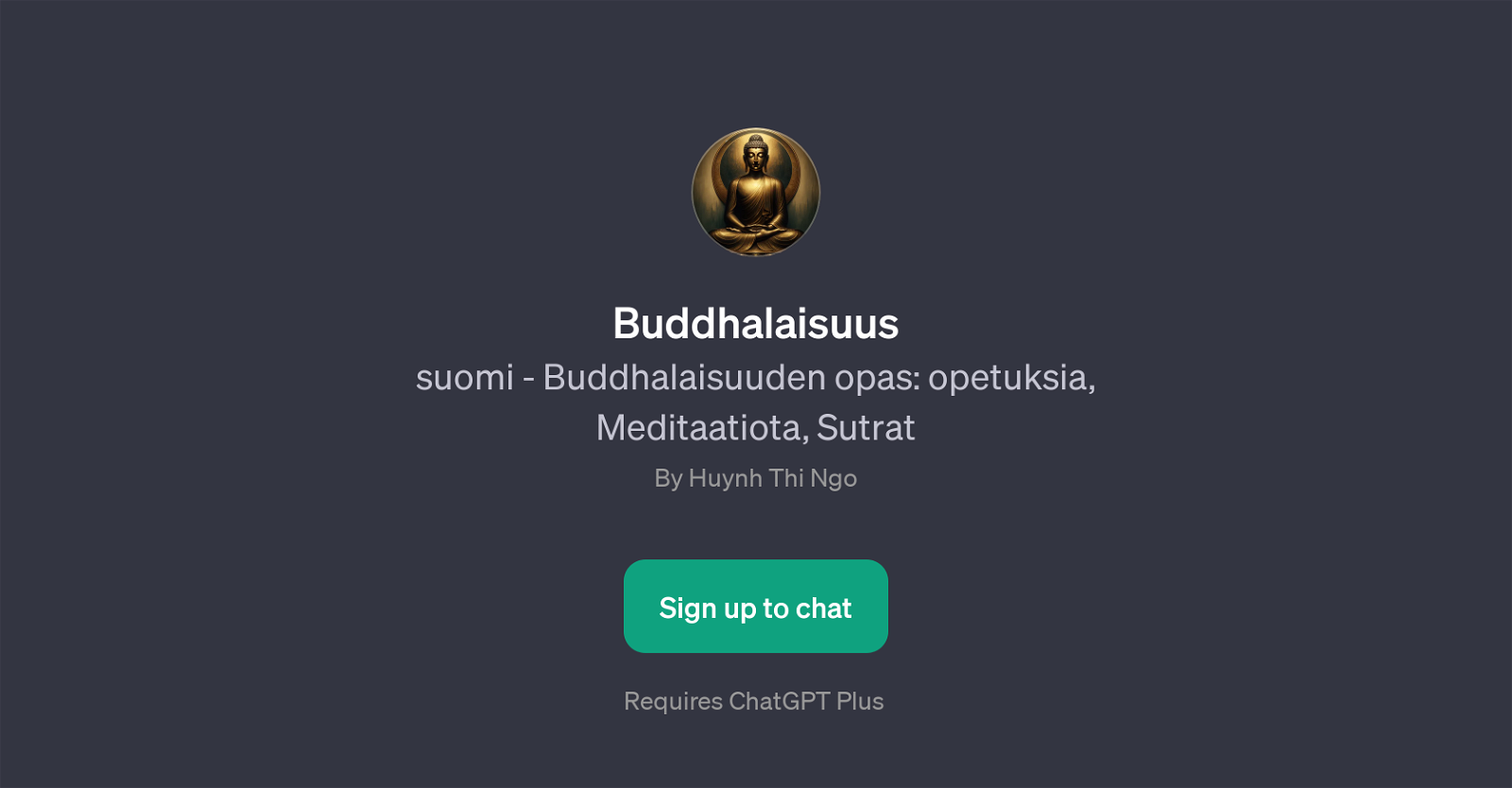 Buddhalaisuus website