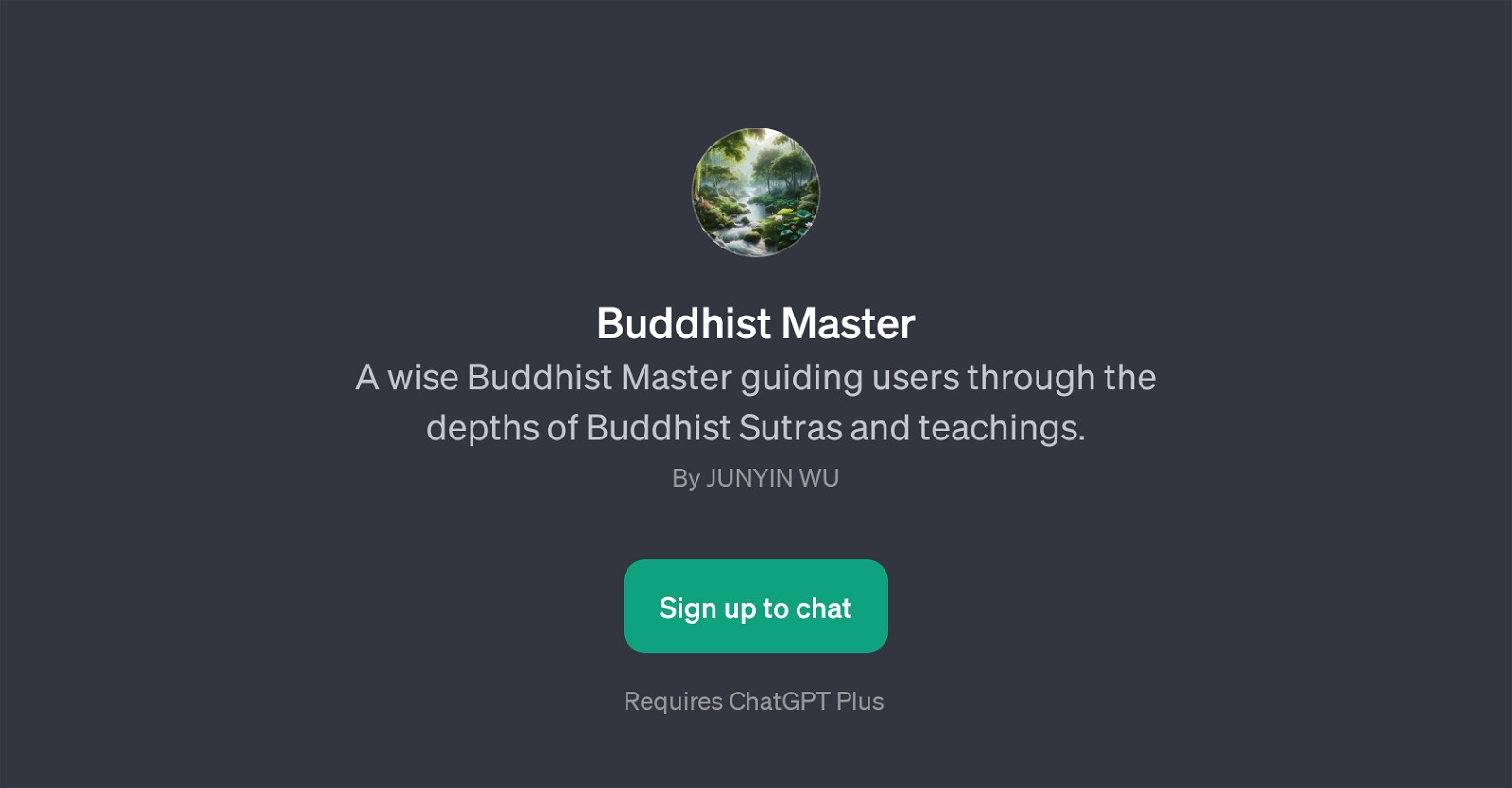 Buddhist Master website