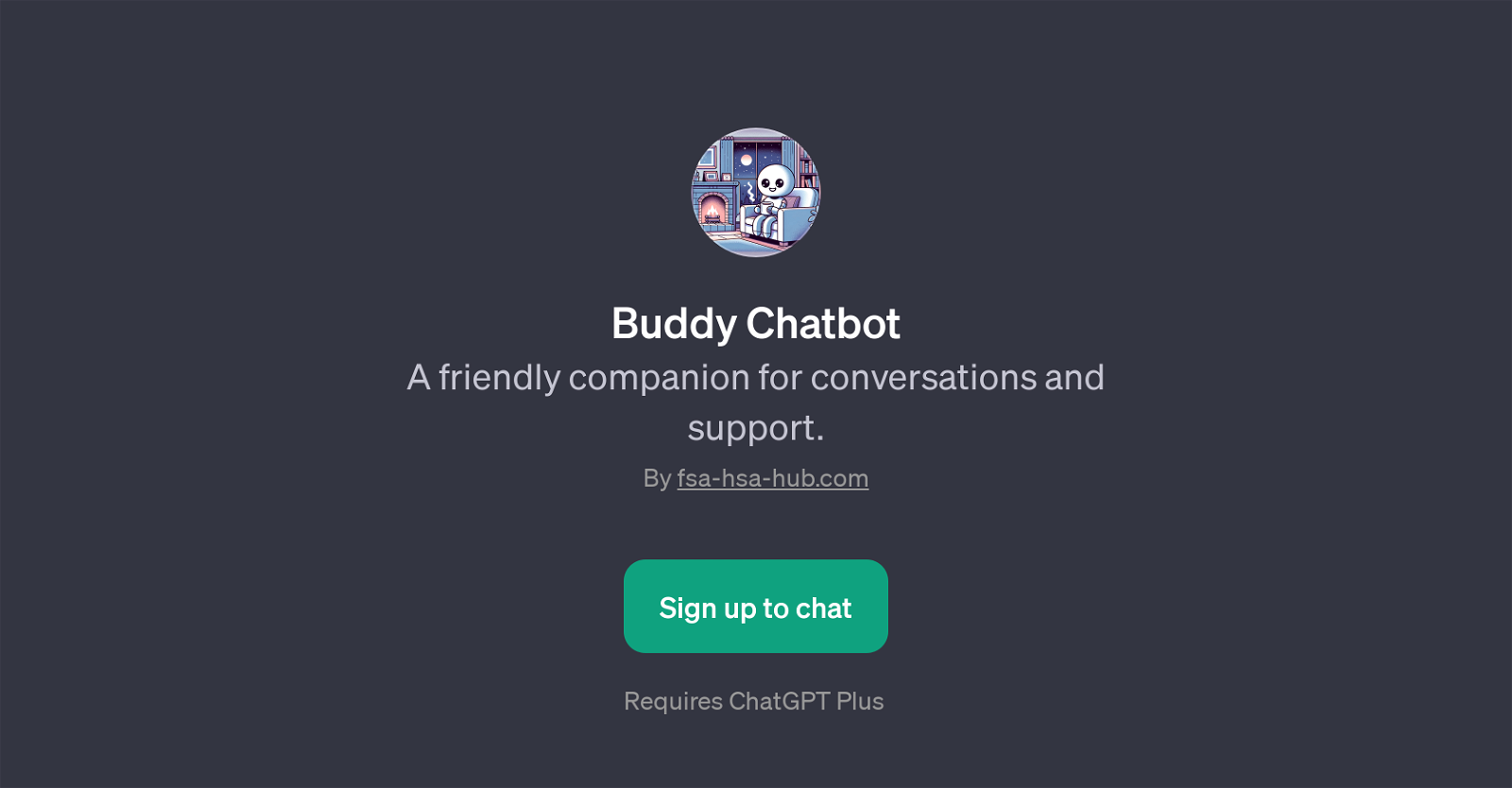Buddy Chatbot website