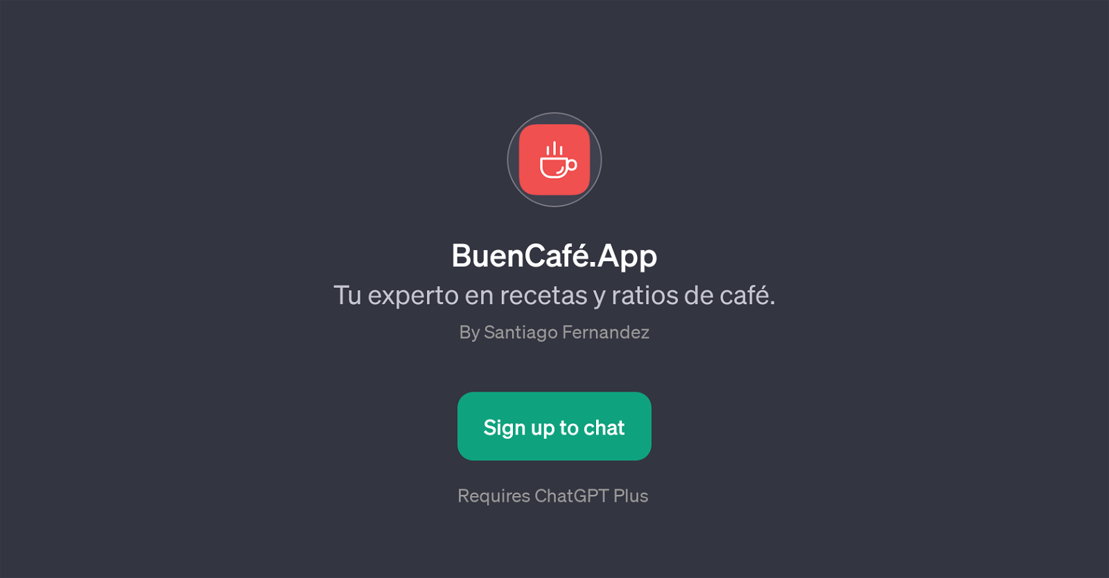 BuenCaf.App website