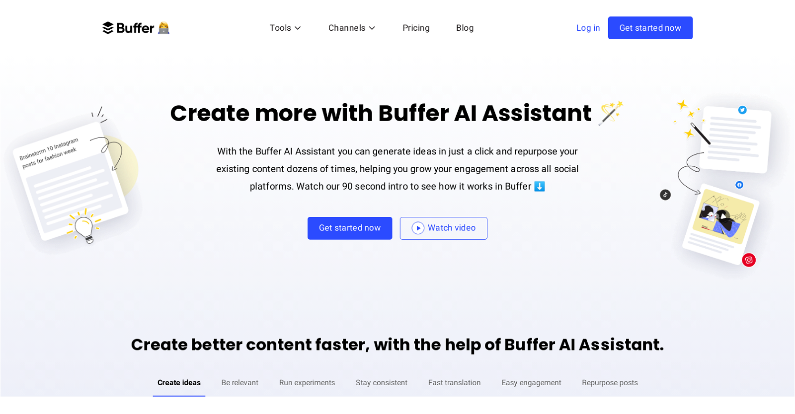 Buffer AI assistant