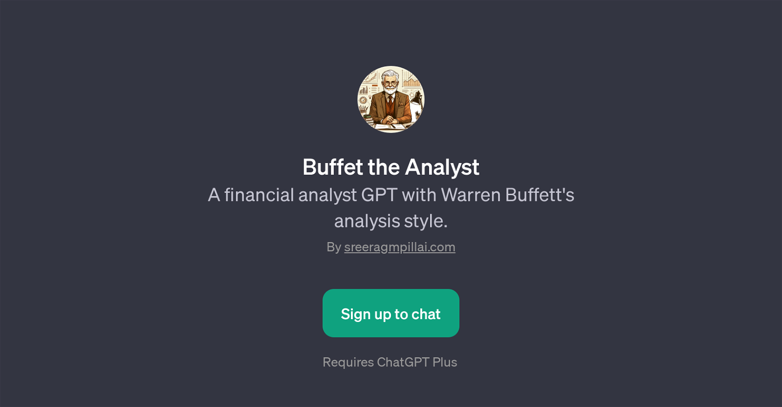 Buffet the Analyst website