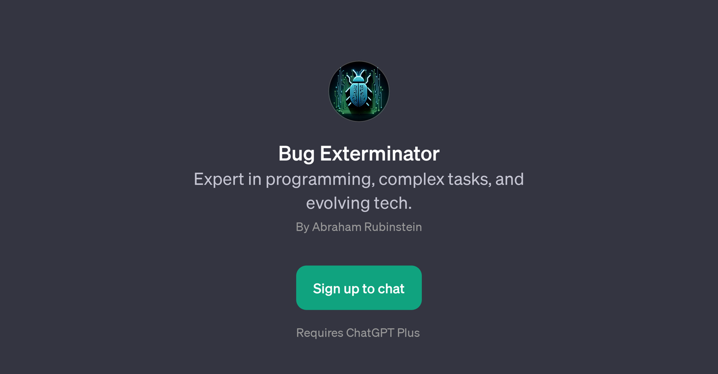Bug Exterminator website