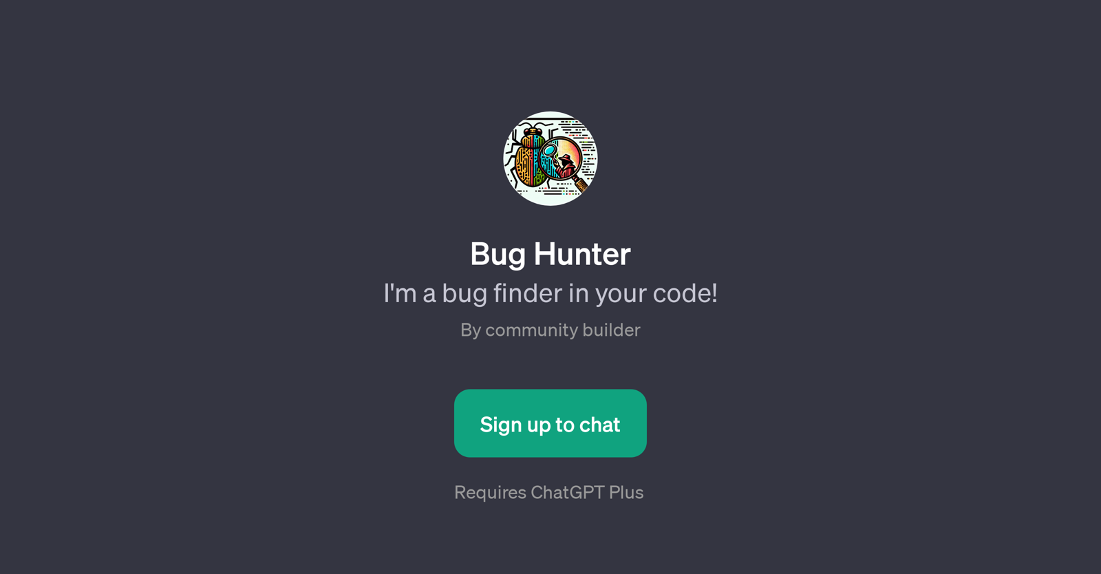 Bug Hunter website