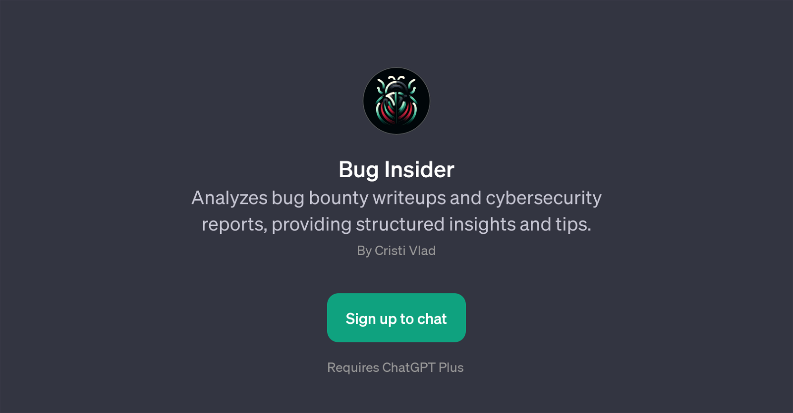 Bug Insider website