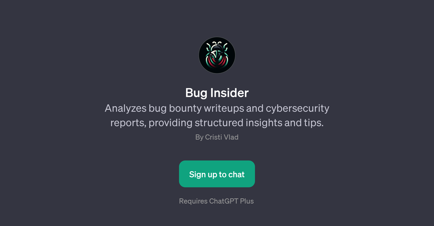 Bug Insider website