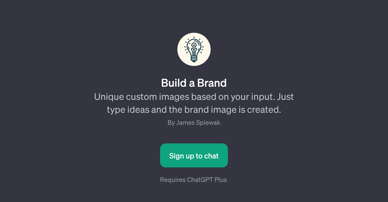 Build a Brand website
