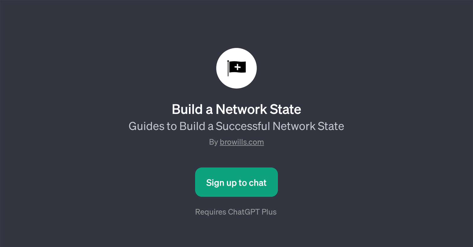 Build a Network State website