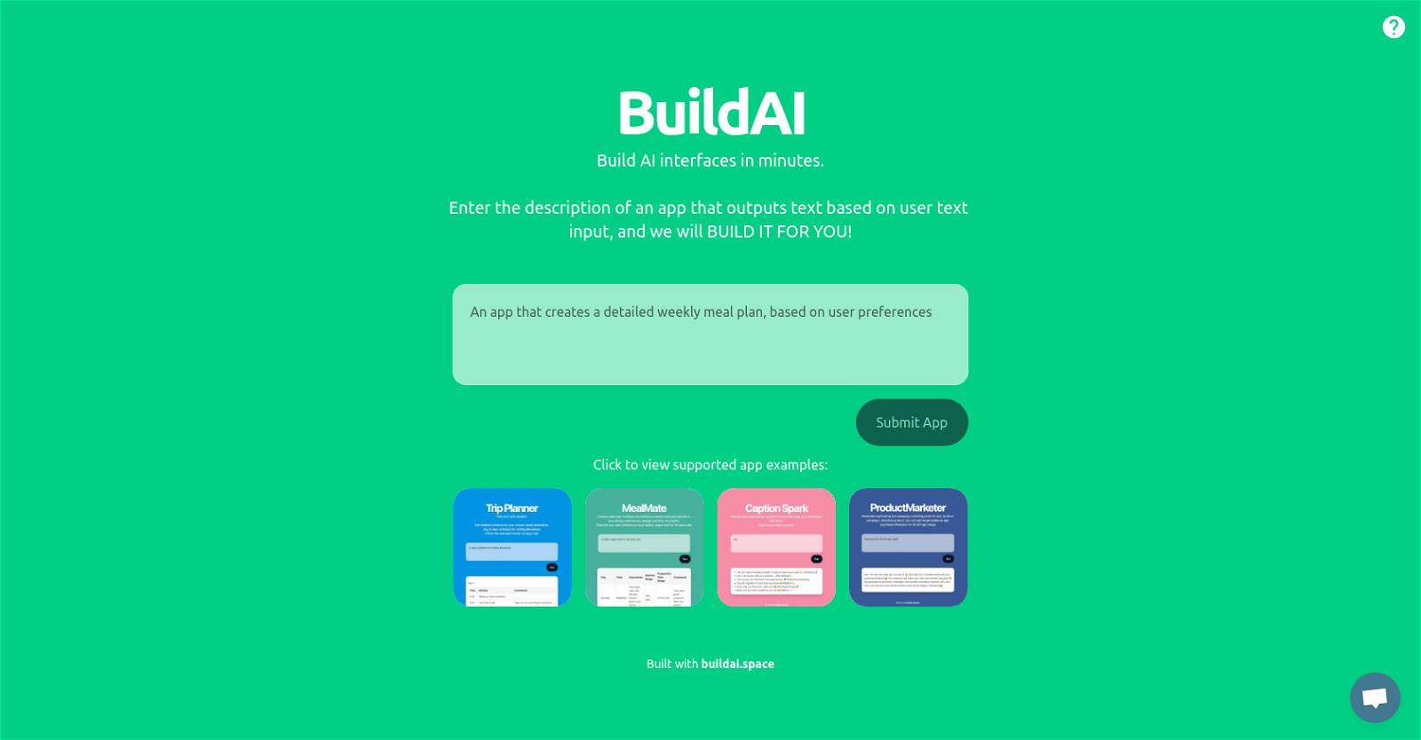 Buildai website