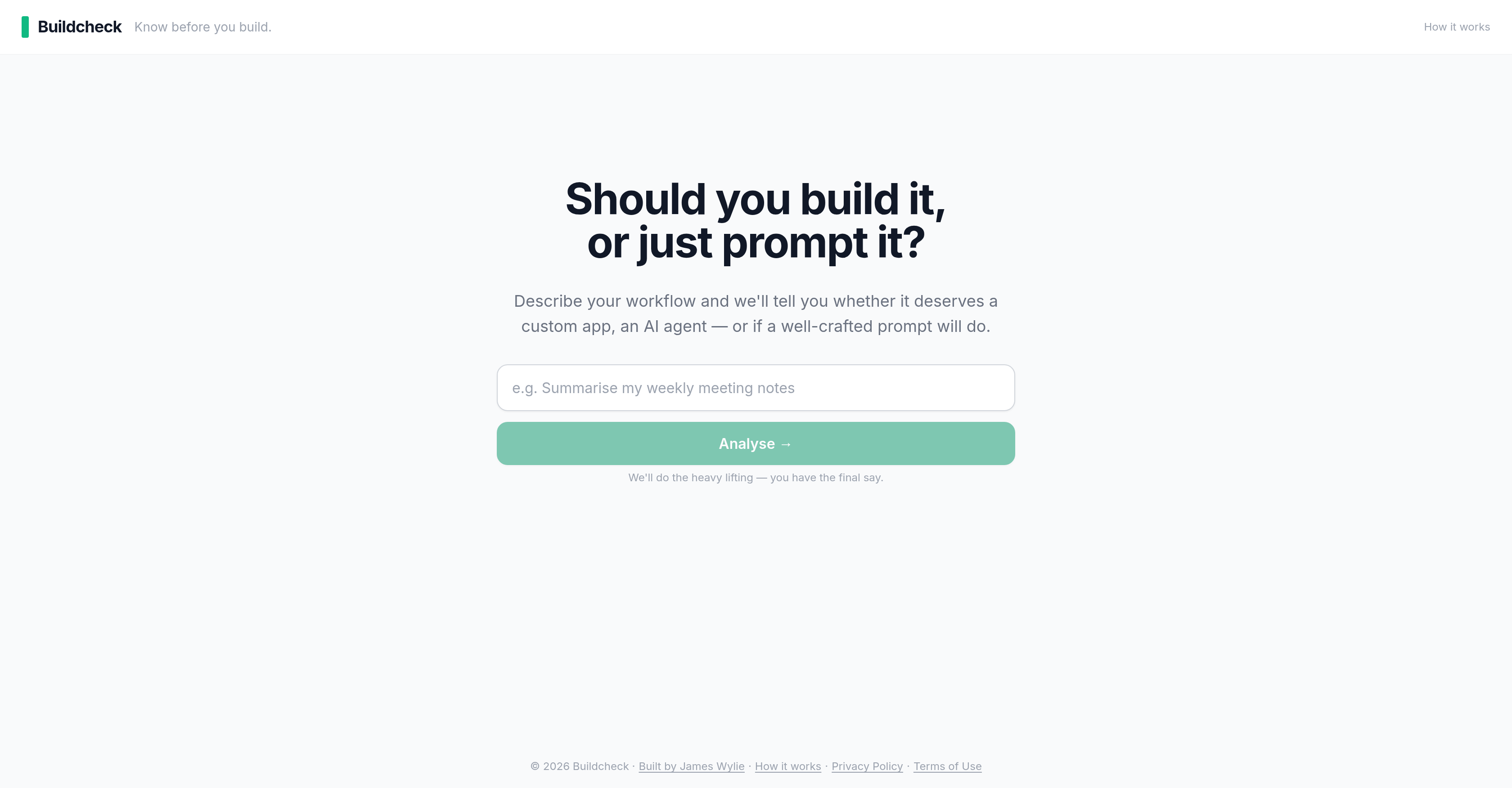 BuildCheck / GreenPRD / MySpec:AI 时代「先别急着写代码」也被产品化