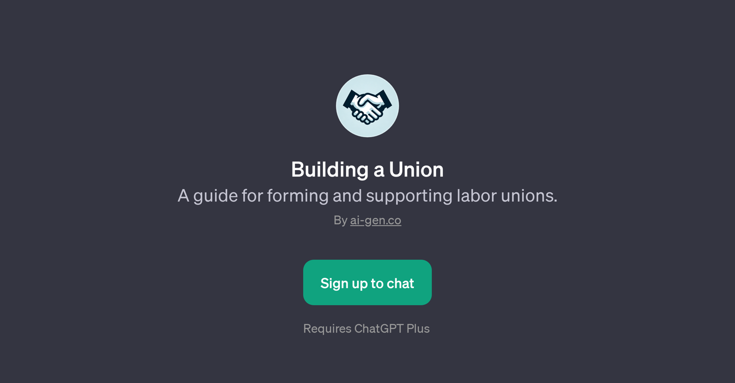 Building a Union website
