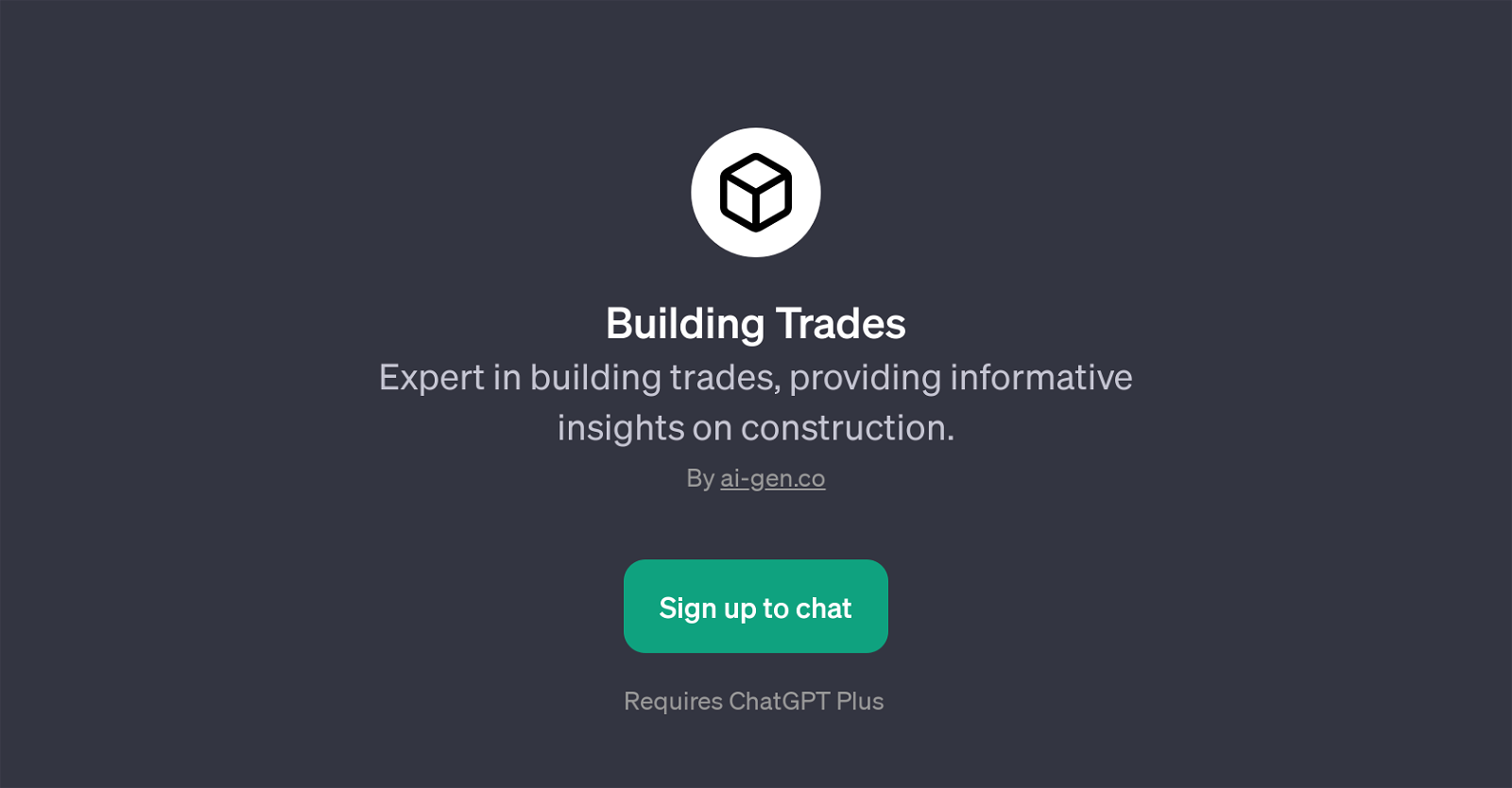 Building Trades website