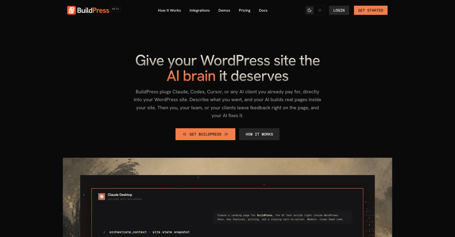 BuildPress website