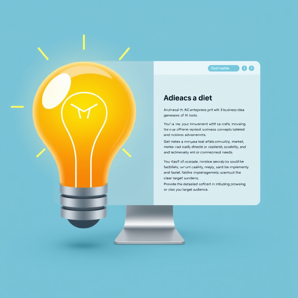 Buisness Idea Generator website