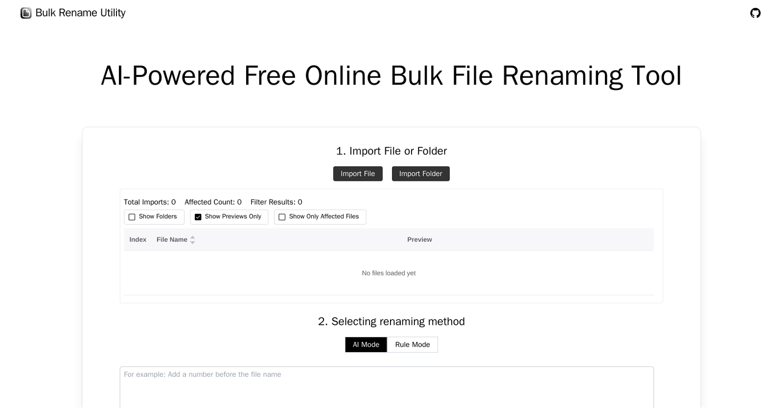 Bulk Rename Utility website