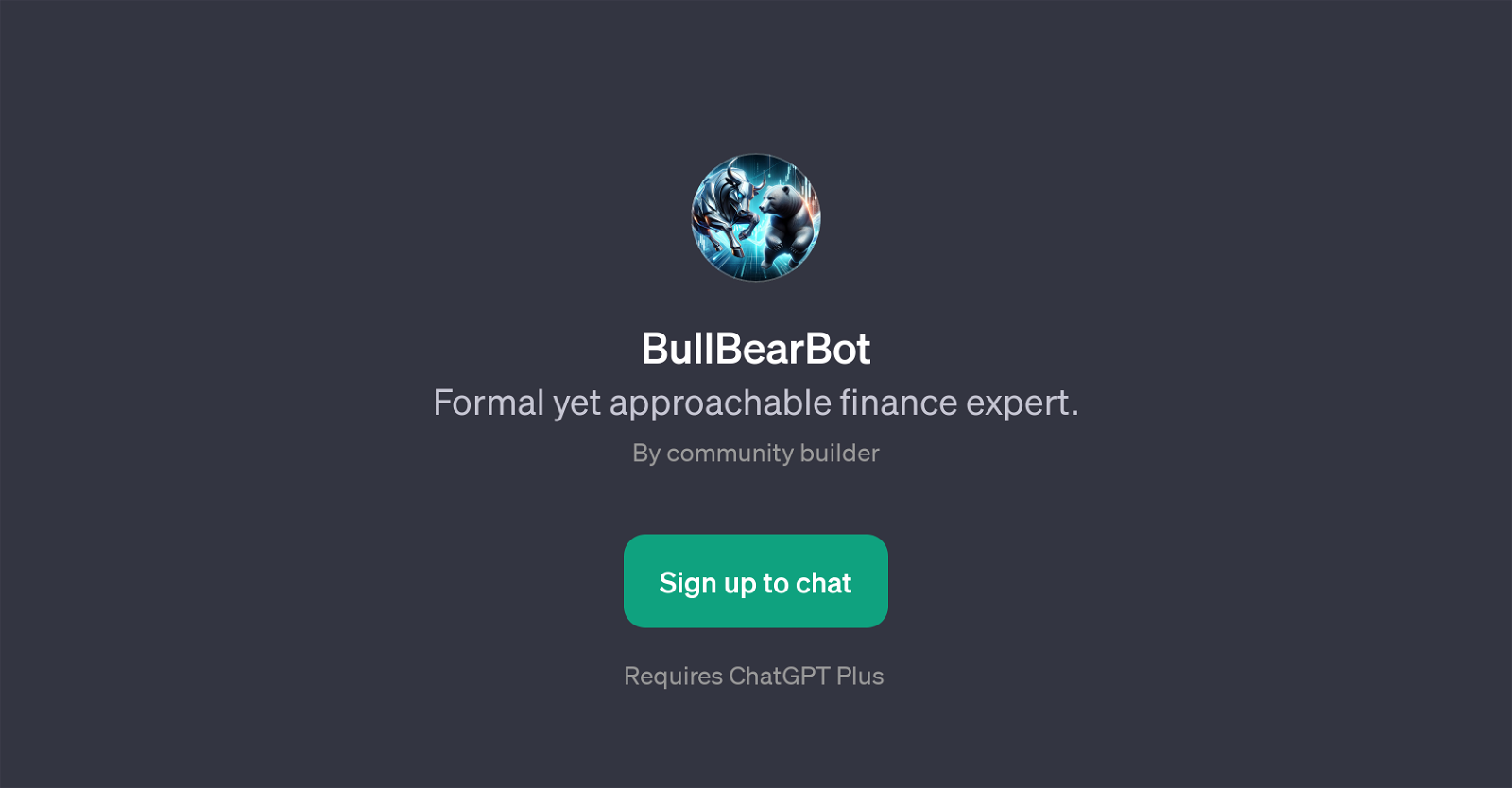 BullBearBot website