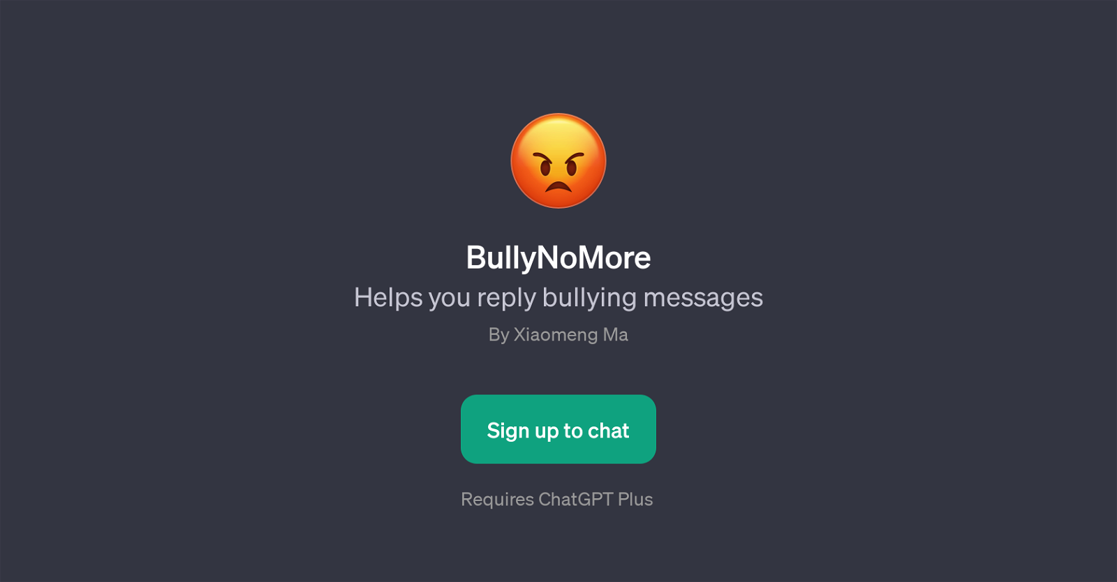 BullyNoMore website