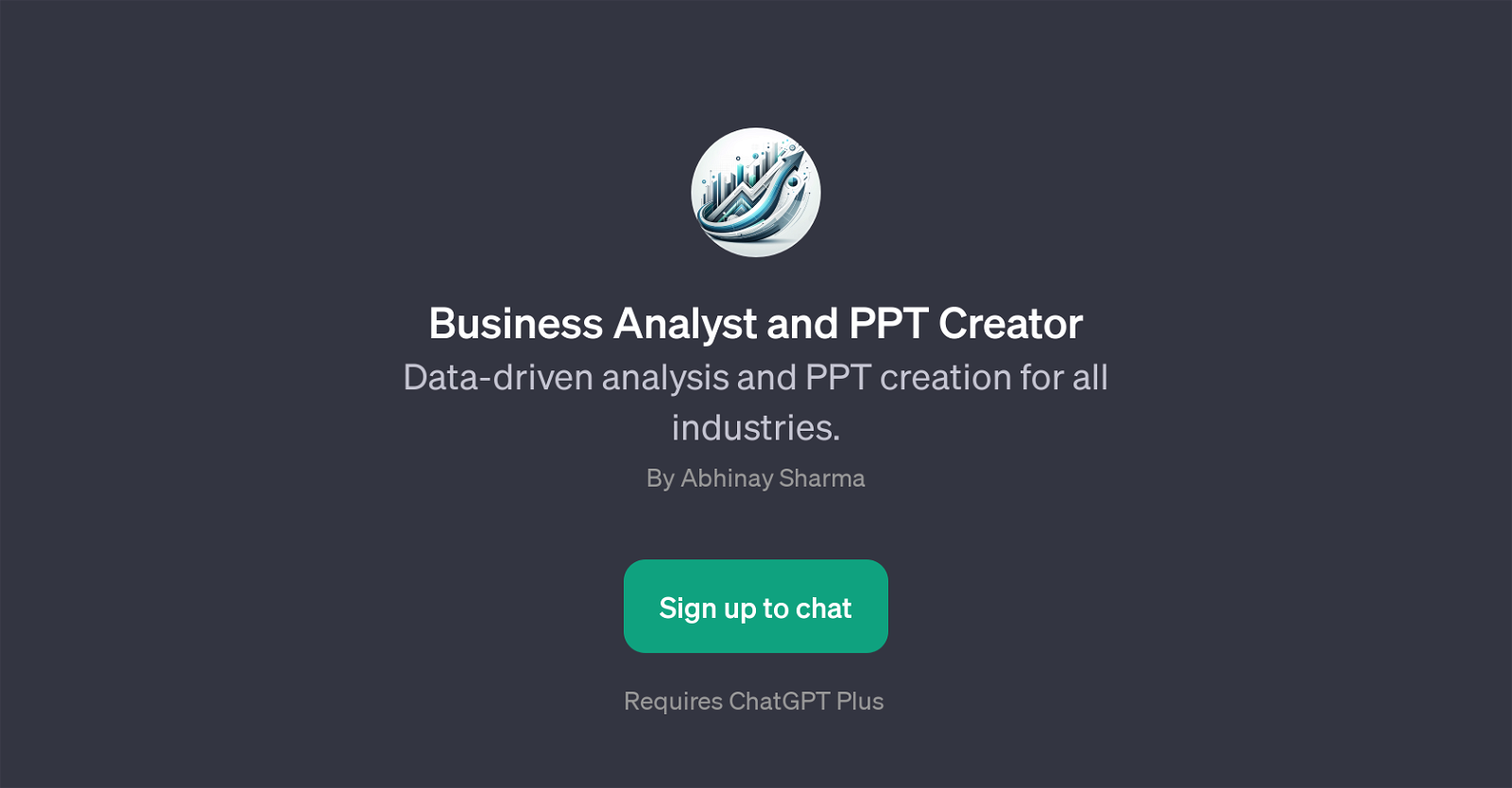 Business Analyst and PPT Creator website