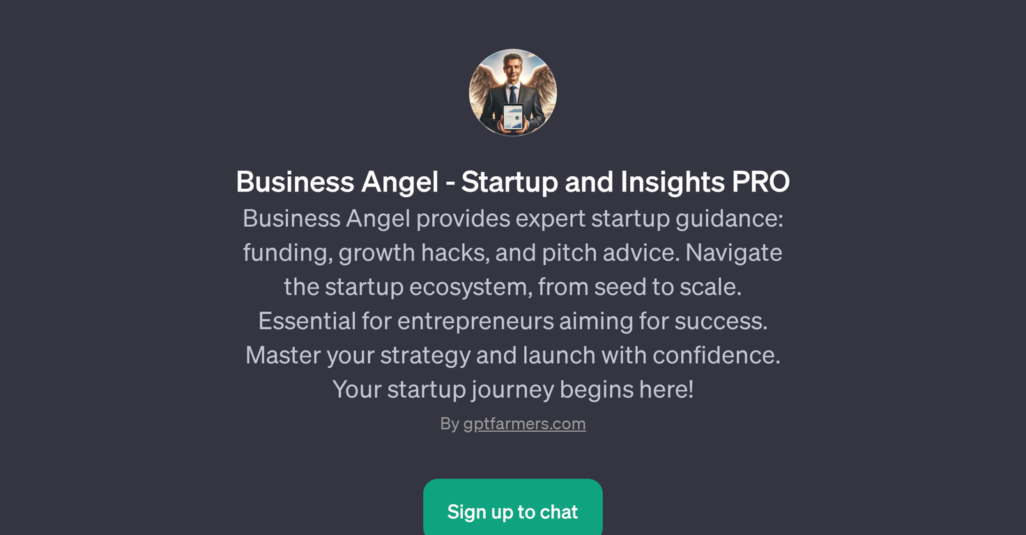 Business Angel - Startup and Insights PRO website