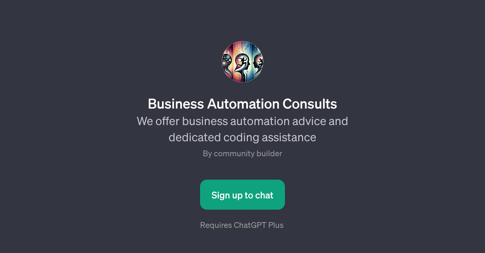 Business Automation Consults GPT website