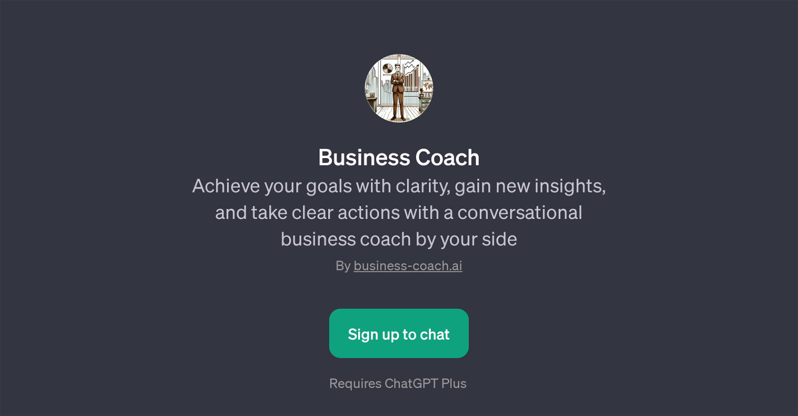 Business Coach website