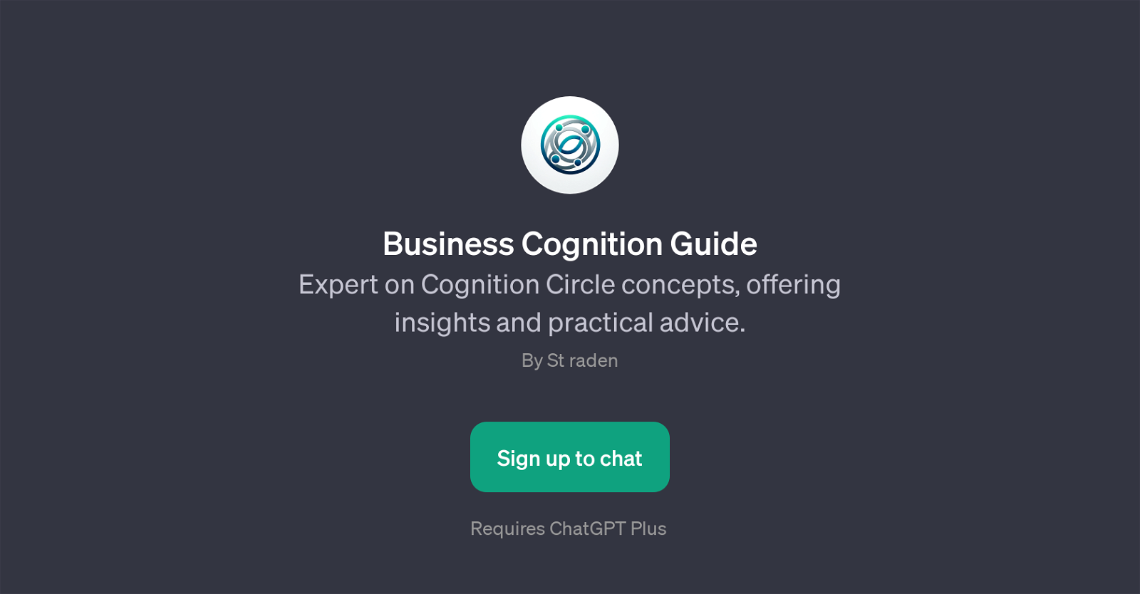 Business Cognition Guide website