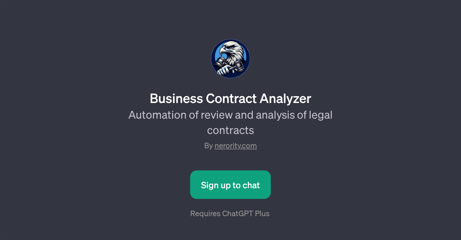 Business Contract Analyzer website