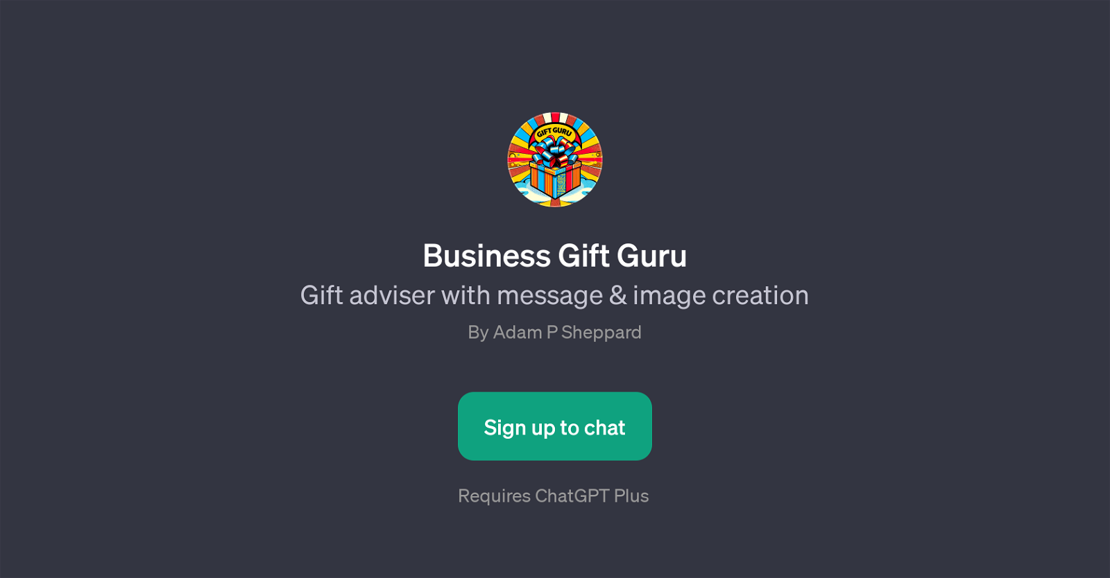 Business Gift Guru website