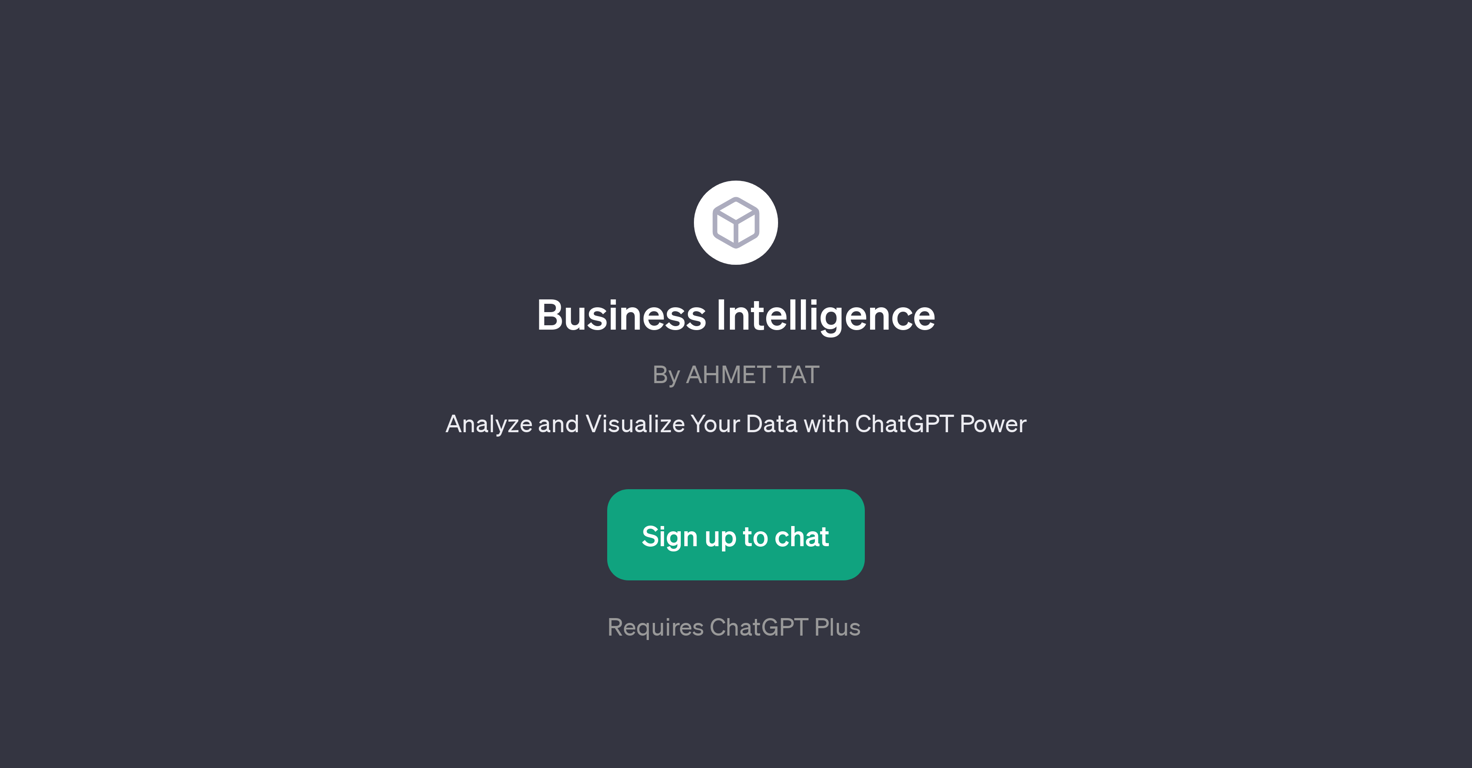 Business Intelligence GPT website