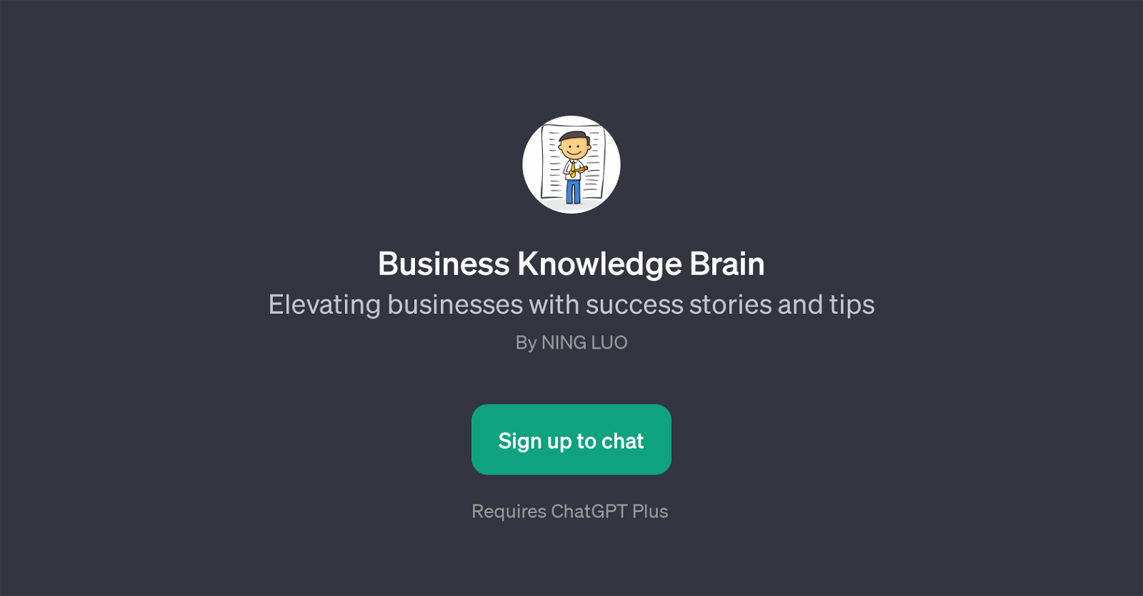 Business Knowledge Brain website
