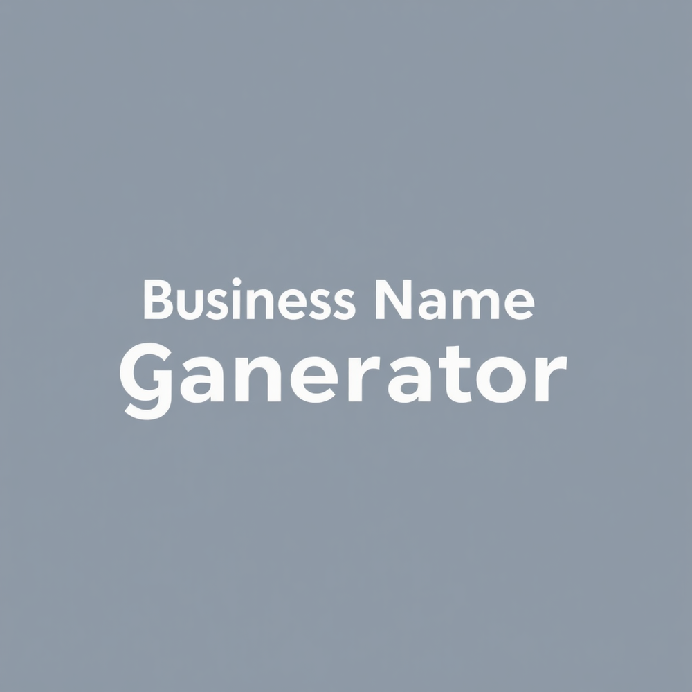 Business Name Generator Domain Availability Checker website