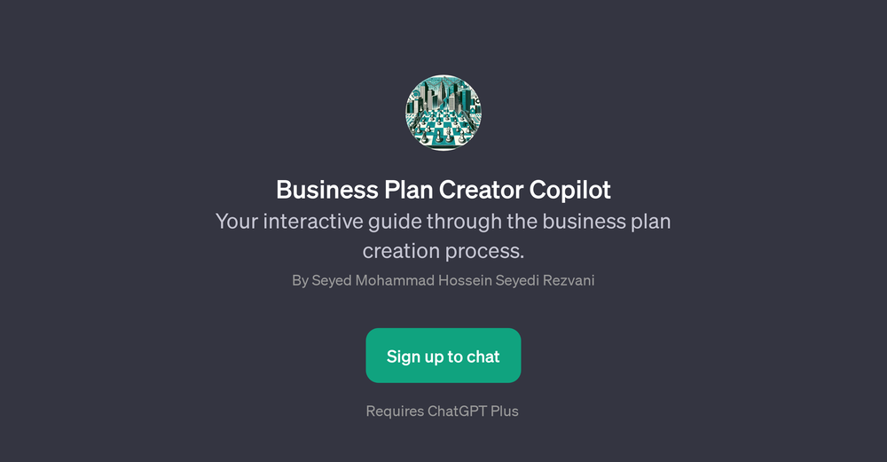 Business Plan Creator Copilot website