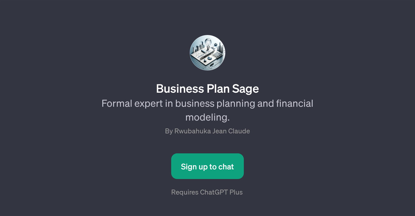Business Plan Sage website