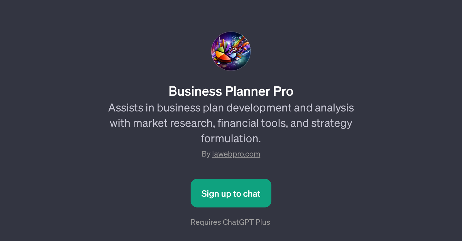 Business Planner Pro website